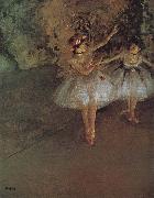 Edgar Degas, Two dancer